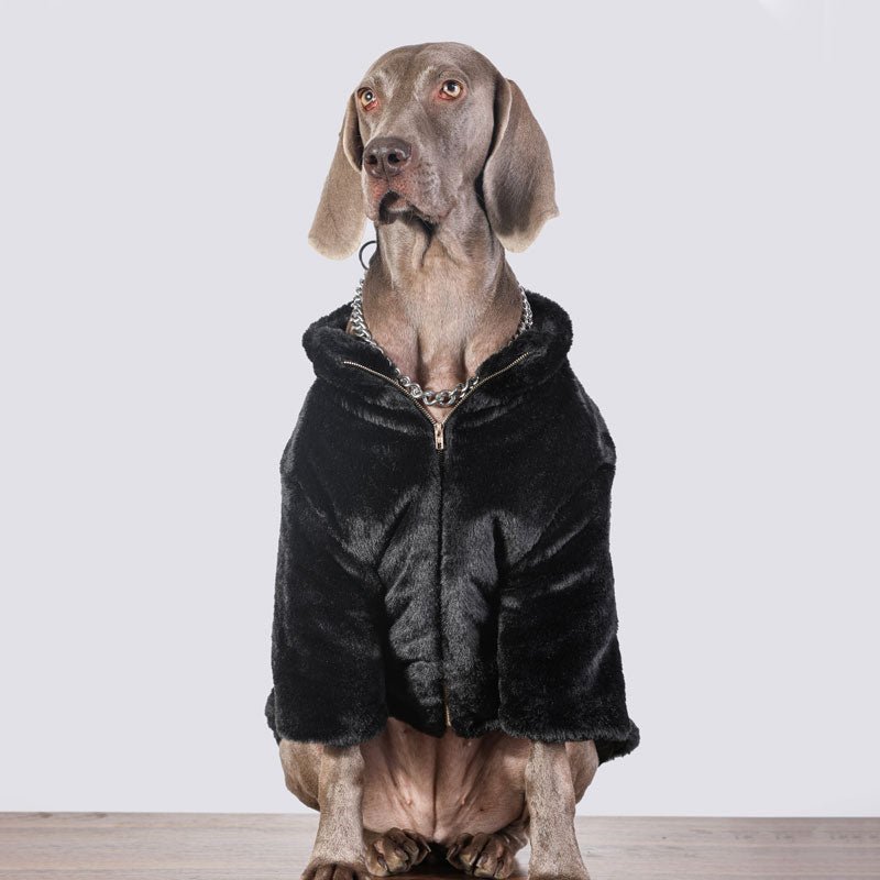 Warm Big Dog Faux Fur Coat
