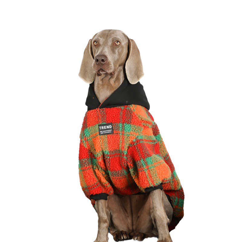 Warm Fleece Big Dog Hoodie