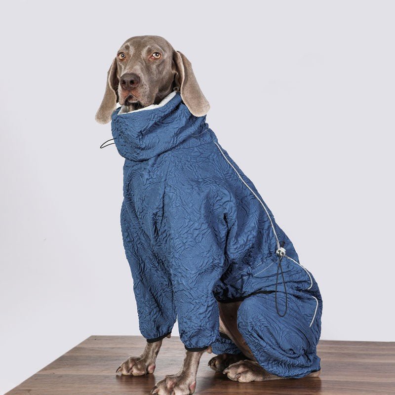 Warm Fleece Big Dog Coat