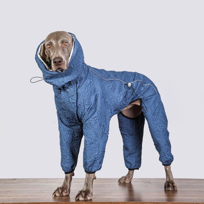 Warm Fleece Big Dog Coat