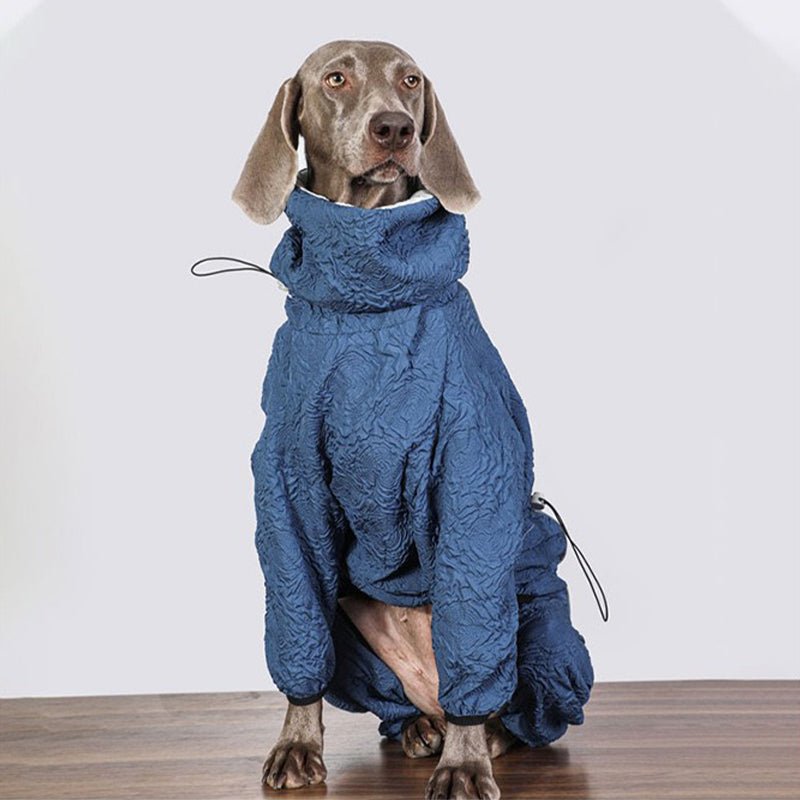 Warm Fleece Big Dog Coat