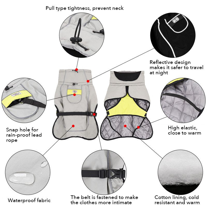 Waterproof Big Dog Outdoor Jacket