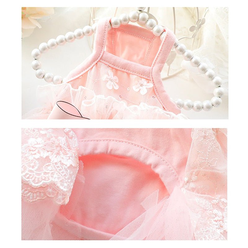 Flowy Lace Dog Princess Dress