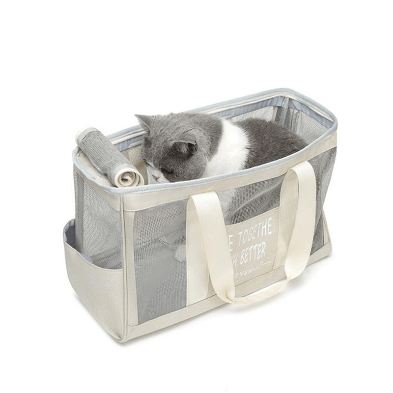 Breathable Mesh Dog Travel Carrier Tote