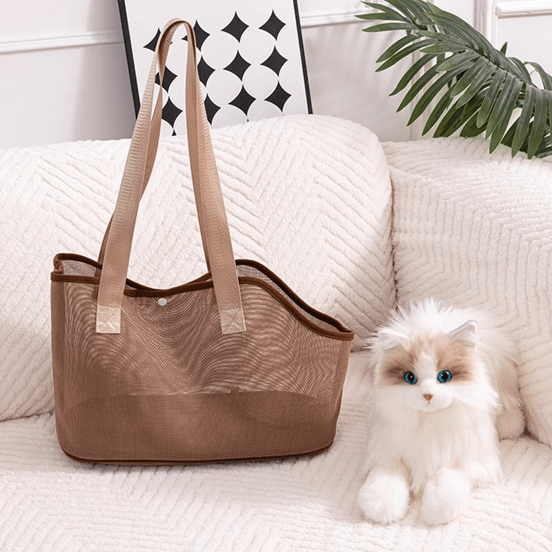 Breathable Mesh Pet Shoulder Backpack