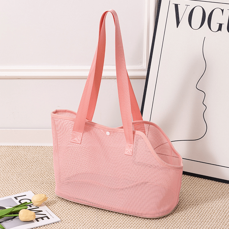 Breathable Mesh Pet Shoulder Backpack