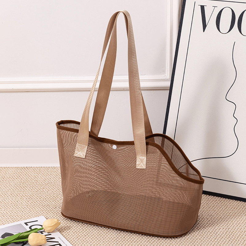 Breathable Mesh Pet Shoulder Backpack