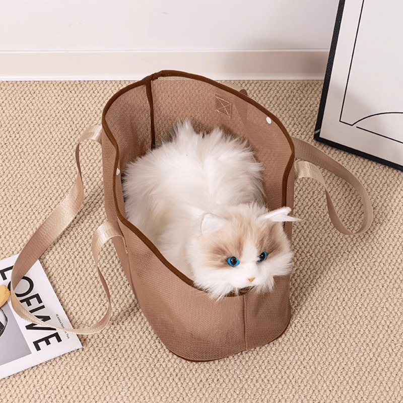 Breathable Mesh Pet Shoulder Backpack