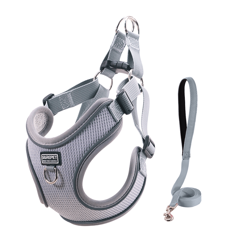 Breathable No Pull Small Medium Dog Harness