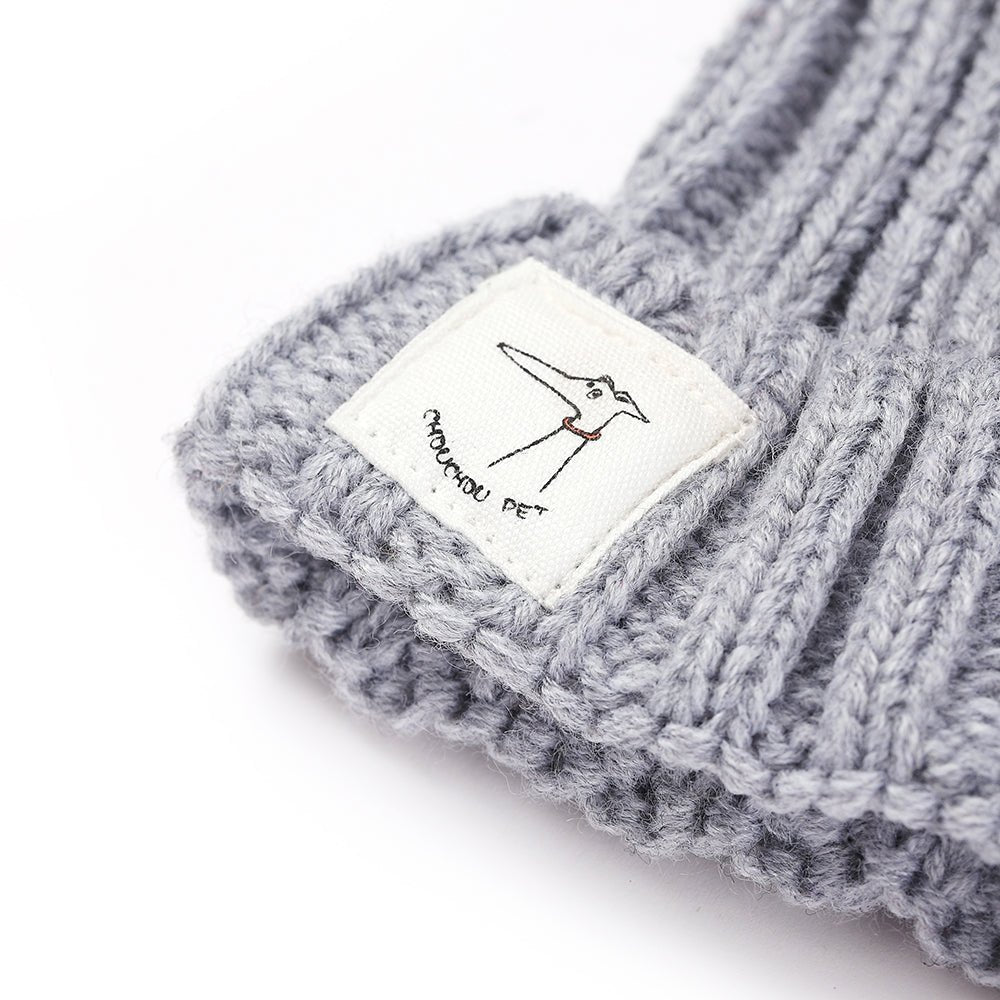Warm Knitted Dog Cat Hat