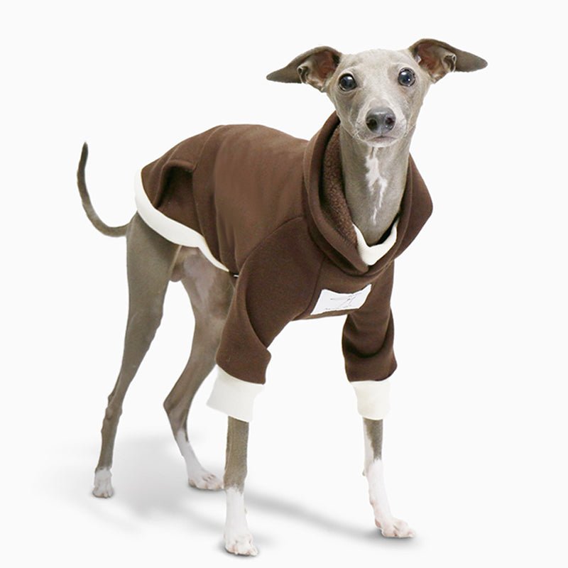 Cozy Fleece Italian Greyhound Hoodie