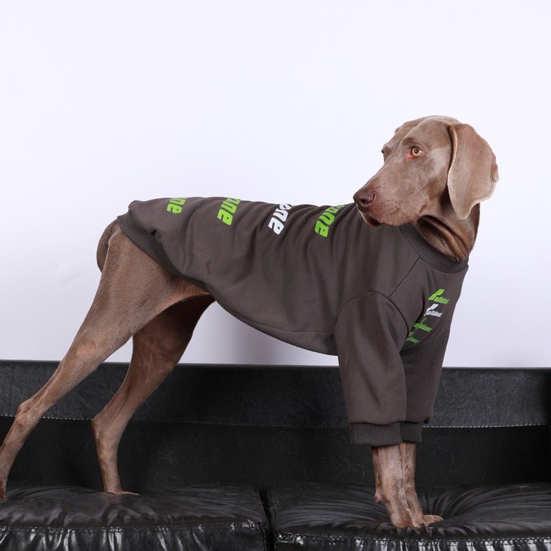 Warm Cozy Big Dog Sweatshirt
