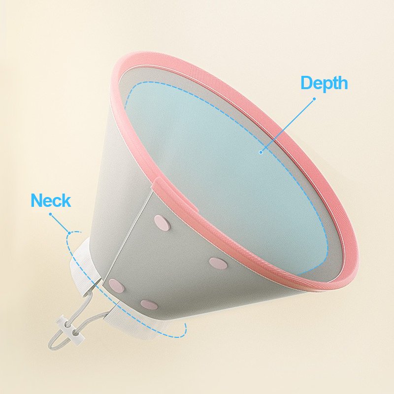 Comfortable Pet Recovery Collar After Surgery