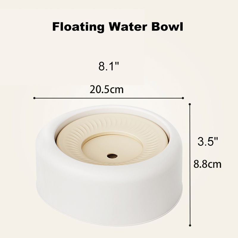 Hydrating No Spill Dog Water Bowl