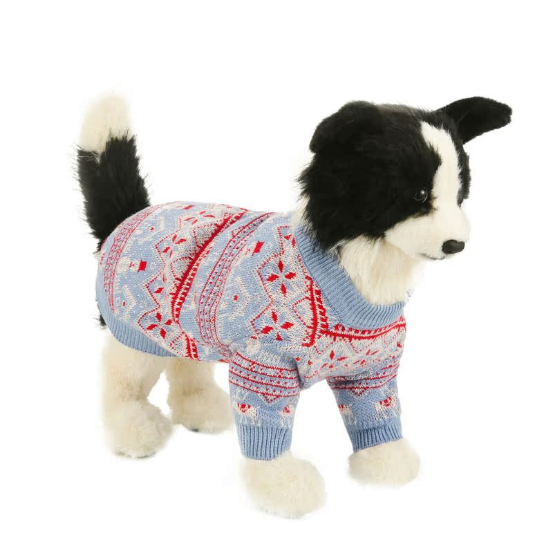 Christmas Knitted Dog Sweater