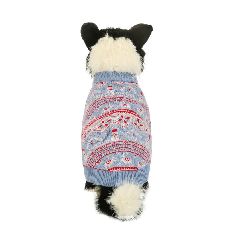 Christmas Knitted Dog Sweater