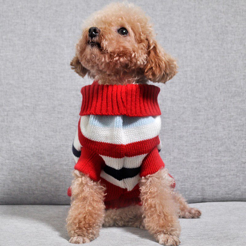 Christmas Woolen Small Dog Sweater