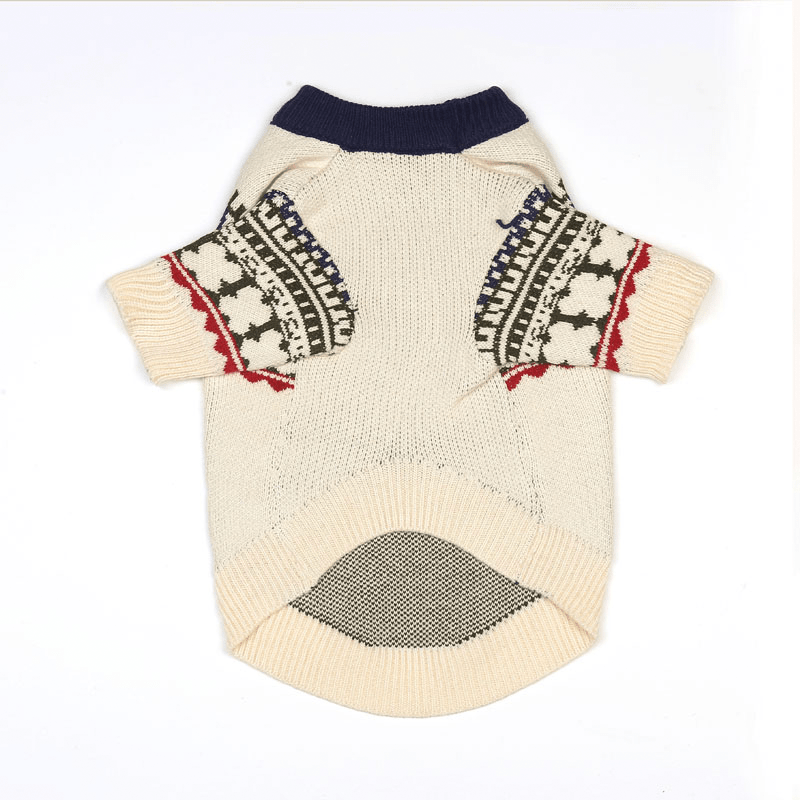 Warm Wool Dog Christmas Sweater