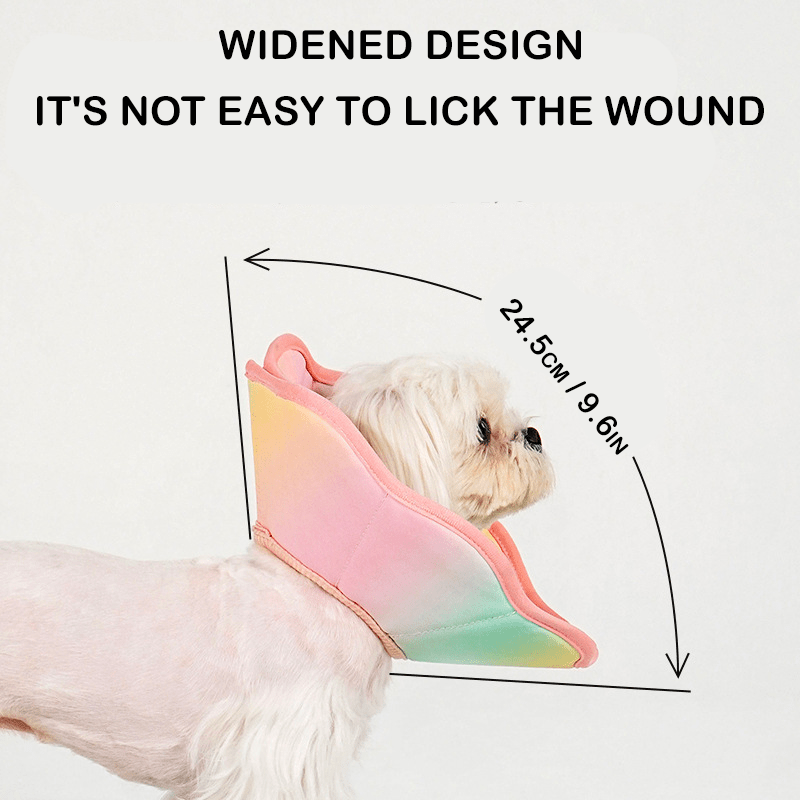 Breathable Cotton Recovery Collar Cats Dogs