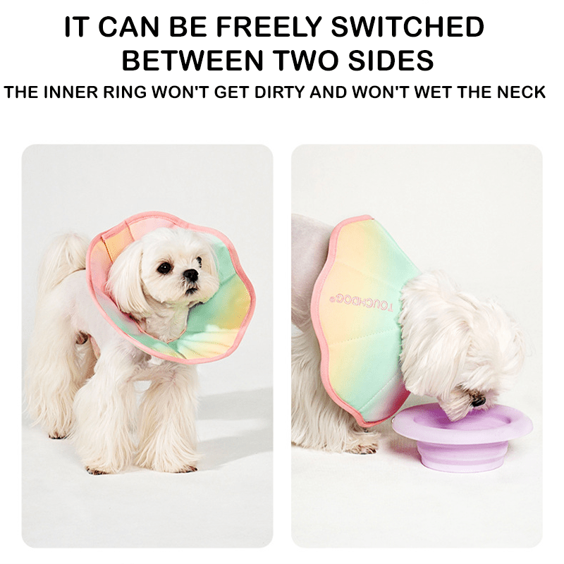 Breathable Cotton Recovery Collar Cats Dogs