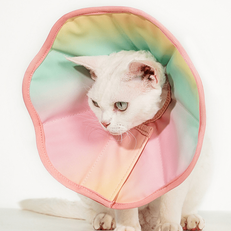 Breathable Cotton Recovery Collar Cats Dogs