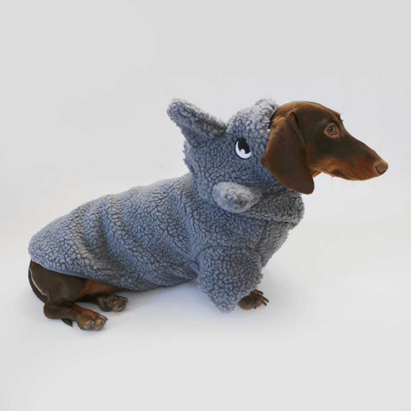 Warm Dachshund Dog Shark Hoodie Coat