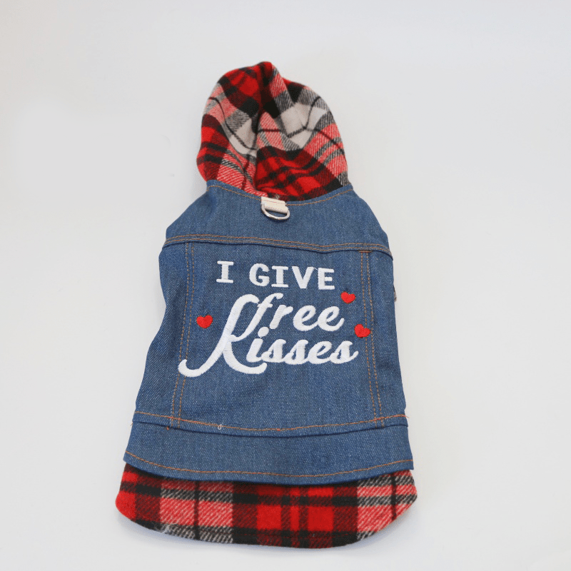 Trendy Denim Dachshund Dog Jacket