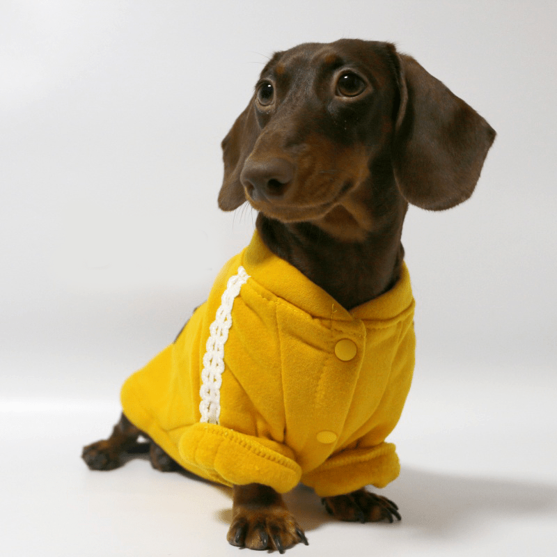 Soft Fleece Dachshund Dog Jacket