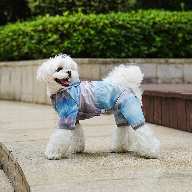 Waterproof Dog Raincoat Reflective Waistband