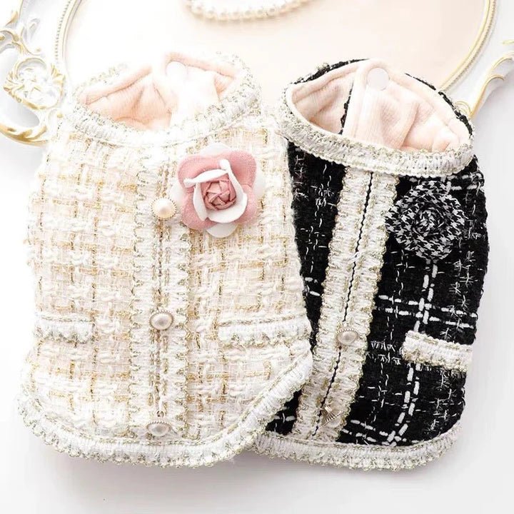 Luxury Cotton Lined Dog Vest Jacket