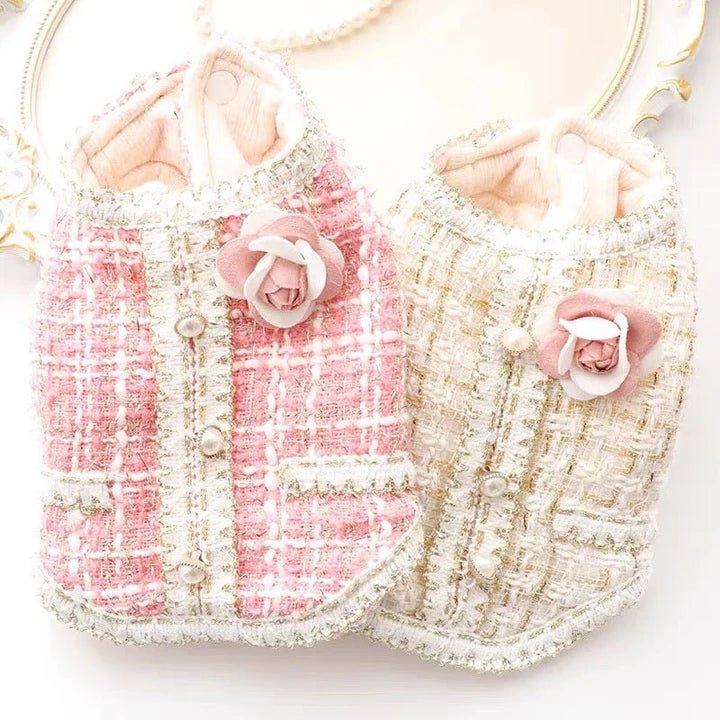 Luxury Cotton Lined Dog Vest Jacket