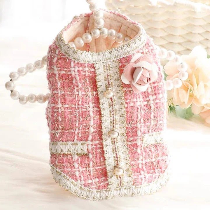 Luxury Cotton Lined Dog Vest Jacket