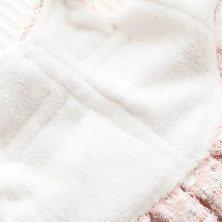 Pearl Embellished Luxury Cat Dress