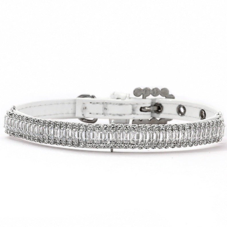 Diamond Pearl Dog Cat Luxury Collar