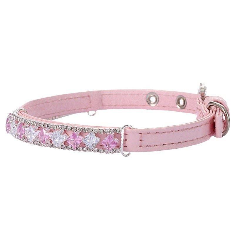 Diamond Pearl Dog Cat Luxury Collar