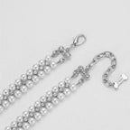 Diamond Pearl Dog Cat Luxury Collar