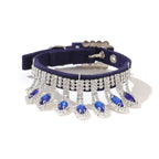 Luxurious Diamond Pendant Dog Cat Collar