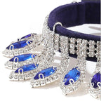 Luxurious Diamond Pendant Dog Cat Collar
