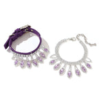 Luxurious Diamond Pendant Dog Cat Collar