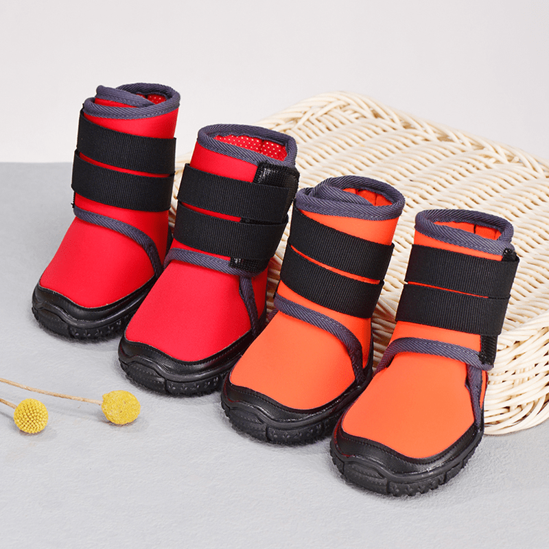 Waterproof Big Dog Boots Outdoor Protection