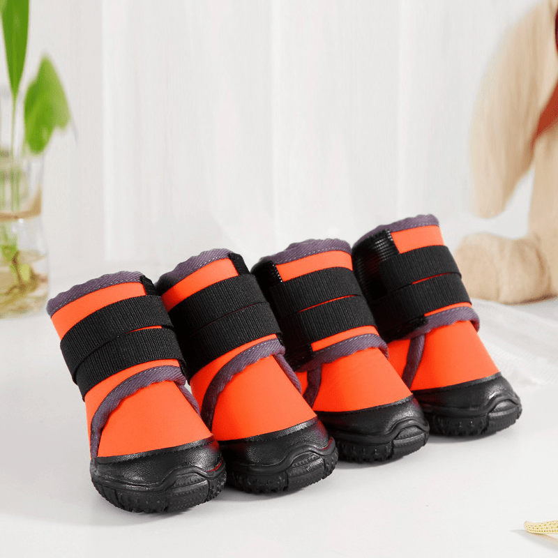 Waterproof Big Dog Boots Outdoor Protection