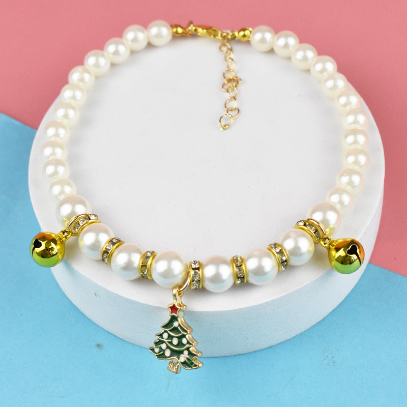 Timeless Pearl Dog Necklace
