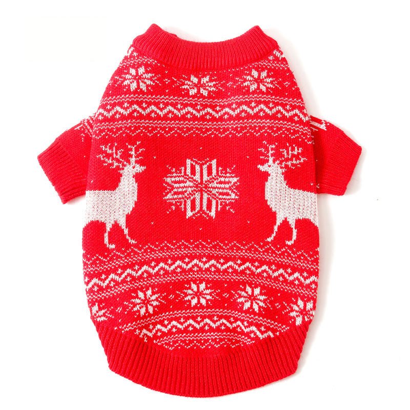 Festive Dog Christmas Sweater Knitwear