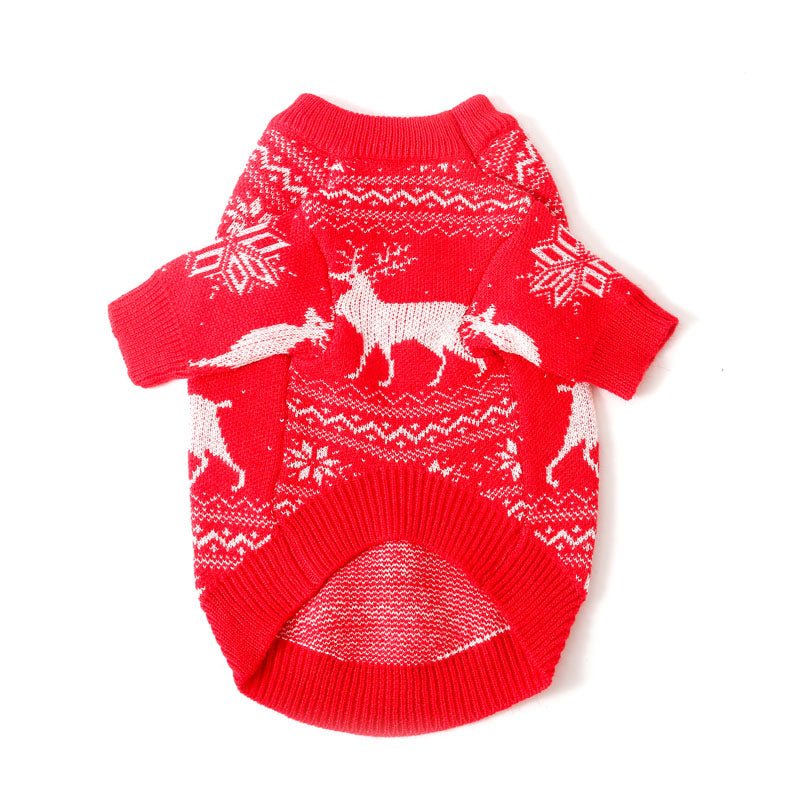 Festive Dog Christmas Sweater Knitwear
