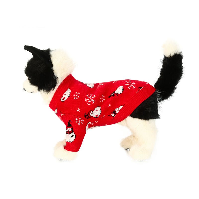 Festive Dog Christmas Sweater Knitwear
