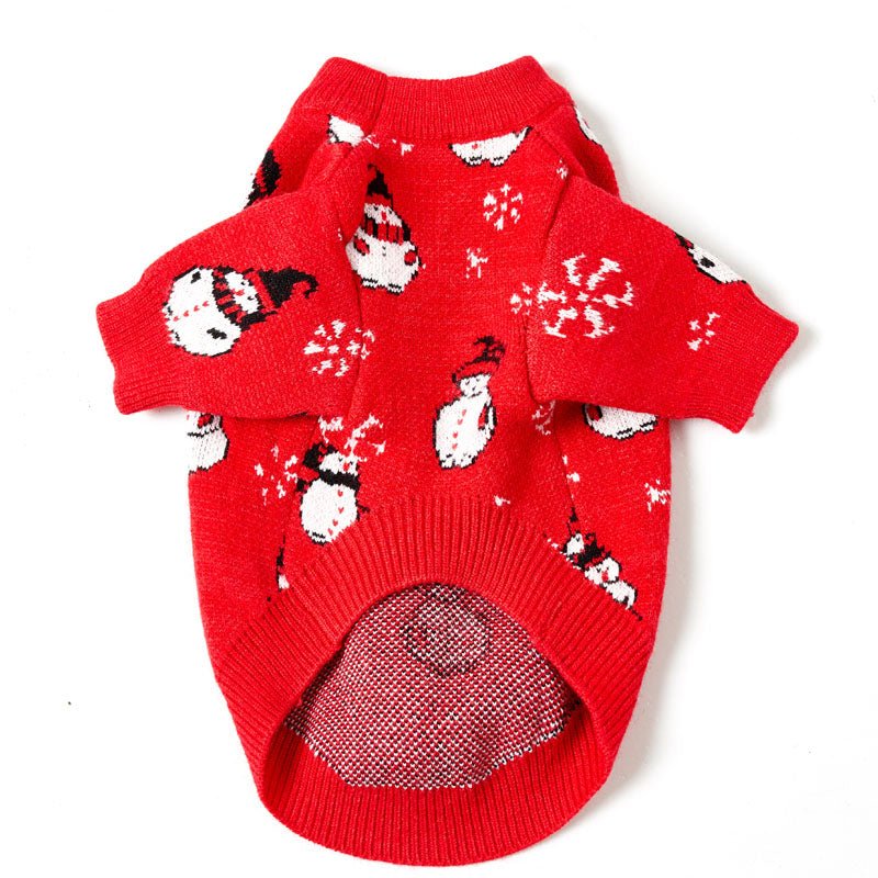 Festive Dog Christmas Sweater Knitwear