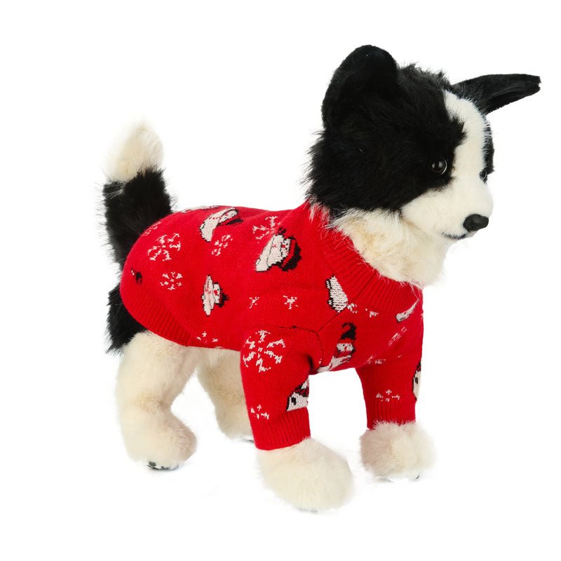 Festive Dog Christmas Sweater Knitwear