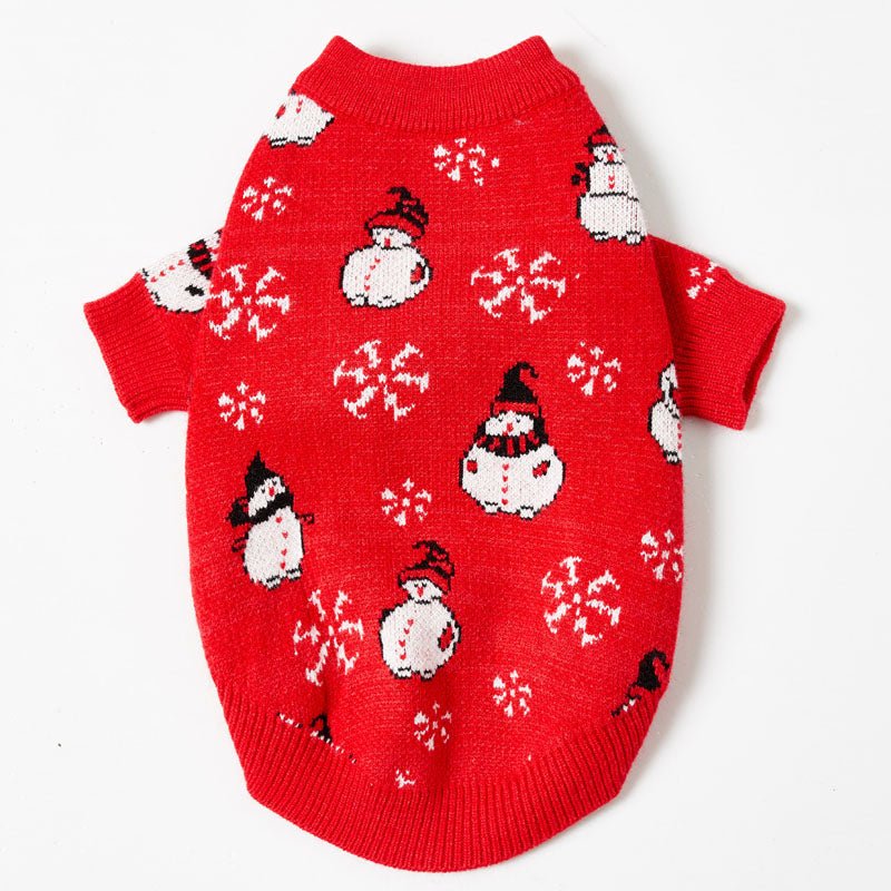Festive Dog Christmas Sweater Knitwear