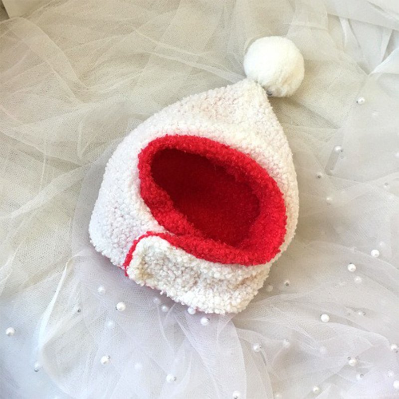 Festive Christmas Dog Fleece Hat