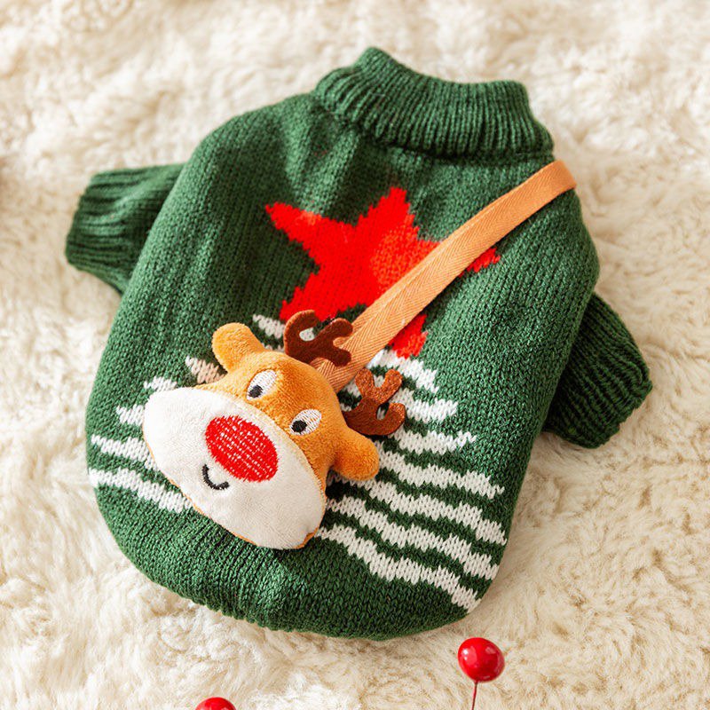 Festive Dog Christmas Sweater